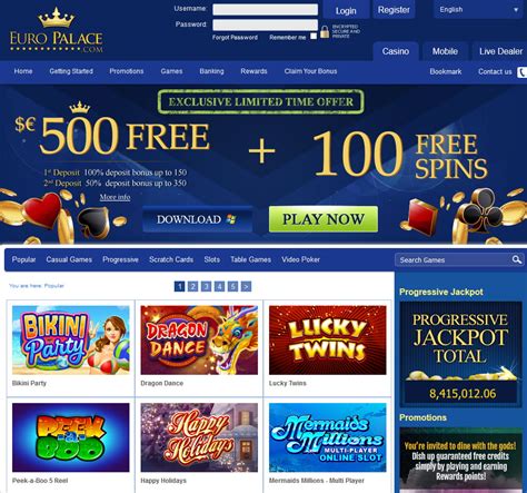 euro palace online casino login